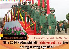 Trường Hợp Không Phải Đi Nghĩa Vụ Quân Sự 2024