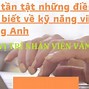 Tuyển Nhân Viên Văn Phòng Biết Tiếng Anh